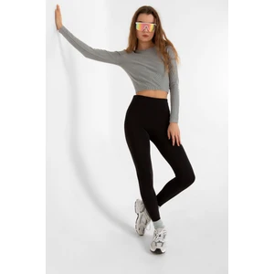 Warm Yüksek Bel,toparlayıcı Içi Şardonlu Dalgıç Kumaş Kışlık Esnek Kadın Tayt Roma