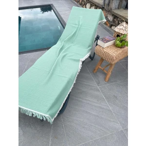 Mujo Home %100 Organik 4 Katlı Müslin Peştamal-Banyo Havlusu-Plaj Havlusu 90*200CM