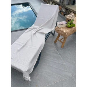 Mujo Home %100 Organik 4 Katlı Müslin Peştamal-Banyo Havlusu-Plaj Havlusu 90*200CM