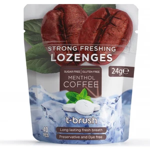 Kahve ve Nane Aromalı Ferahlatıcı Ağız Pastili - Alkolsüz ve Şekersiz