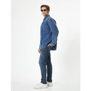 Slim Fit Kot Pantolon Brad Jean