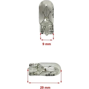 Efe Toys Fiat Egea Plaka Tavan Park Aydınlatma Gün Işığı Cam Halojen Ampul 2 Adet Parlak Işık En Son Tasarım