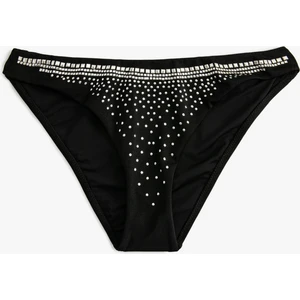 Taşlı Bikini Altı Normal Bel