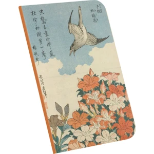 A4 Defter 6  Hokusai  Cuckoo And Azaleas, 1834  Çizgisiz  64 Sayfa  21X29,7 cm