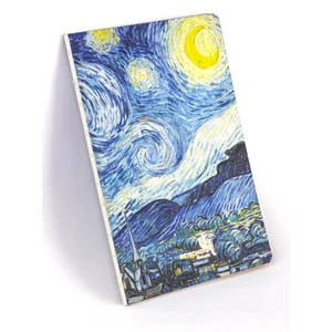 Vintage Serisi 2 - Van Gogh - The Starry Night, 1889 - Çizgisiz - 96 Sayfa - 14,8X21CM