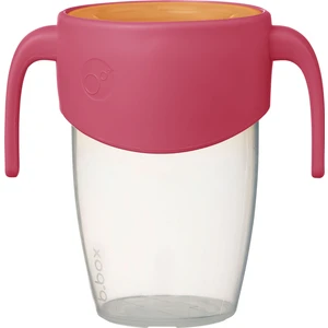 360 Derece Damlatmaz Alıştırma Bardağı, Pembe, 250 Ml, 1 Adet