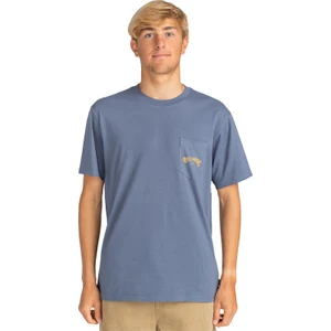 Stacked Arch Pkt Erkek Mavi Tişört