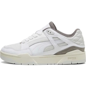 Puma White-Glacial Gray Puma Slipstream Lux Beyaz  Günlük Spor Ayakkabı