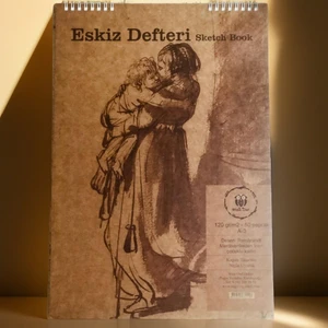 A3/50Yp/120Gr/Spiralli Eskiz Defteri (Sketch Book)