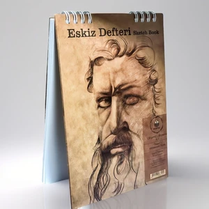 A5/50Yp/120Gr/Spiralli Eskiz Defteri (Sketch Book)