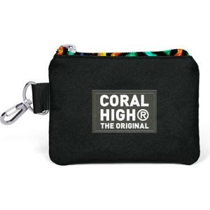 Coral High Siyah Grafiti Desenli Bozuk Para Çantası 21902