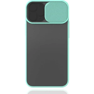 Cepte Aksesuar Apple iPhone 12 Mini - Uyumlu Lensi Kapak-Turkuaz