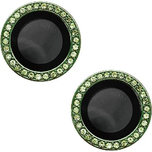 Cepte Aksesuar Apple iPhone 15 Uyumlu Cl-06 Kamera Lens Koruyucu-Açık Yeşil