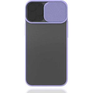 Cepte Aksesuar Apple iPhone 12 Mini - Uyumlu Lensi Kapak-Lila