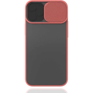 Cepte Aksesuar Apple iPhone 12 Mini - Uyumlu Lensi Kapak-Pembe Açık