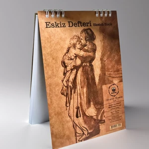 A5/50Yp/120Gr/Spiralli Eskiz Defteri (Sketch Book)