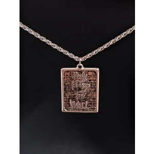 Gossip Team Antik Gümüş Kaplama Pink Floyd Sembol Unisex Zincirli Kolye