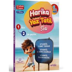 Artıbir Yayınları 1. Sınıf 1'den 2'ye Geçtim Harika Yaz Tatil Seti