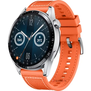 Xiaomi Watch S1 -S1 Active -Mi Watch -Watch Color 22MM Uyumlu Dikiş Desenli Dokuma Silikon Kordon