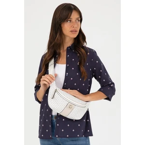 U.S. Polo Assn. Kadın Beyaz Bel Çantası 50293693-VR013