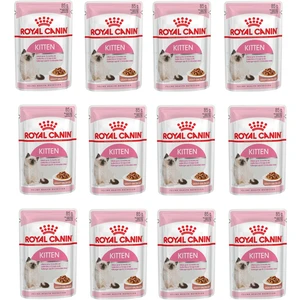 Royal Canin Kitten Gravy Yavru Kedi Yaş Mamaı 85 Gr. x 12 Adet