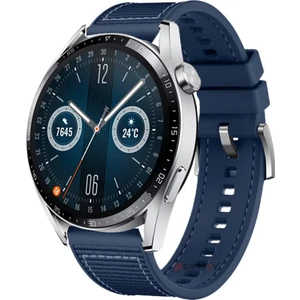 Huawei Watch Gt2 Elite-Sport-Classic 46MM-GT2 Pro 22MM Uyumlu Dikiş Desenli Dokuma Silikon Kordon