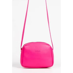 Newish Polo Pembe Kadın Çapraz Askılı Fermuarlı Ayarlanabilir Askılı Model El Kol ve Omuz Çantası newpolo108