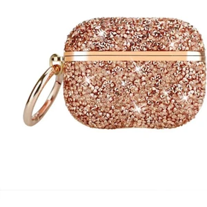 Apple Air Pods Pro 2. Nesil Kılıf Taşlı Parlak Lüks Stone Mira Case