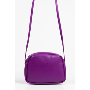 Newish Polo Mor Kadın Çapraz Askılı Fermuarlı Ayarlanabilir Askılı Model El Kol ve Omuz Çantası newpolo108