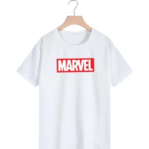 Marvel Baskılı Oversize Tshırt