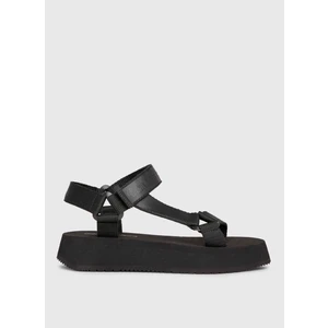 Calvin Klein Siyah Kadın Sandalet YW0YW01353BEH