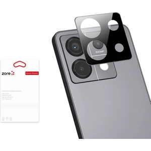 Heptek İletişim Xiaomi Redmi Note 13 Pro 5g Kamera Lens Koruyucu Siyah Çerçeveli Korunaklı (3d K.c)
