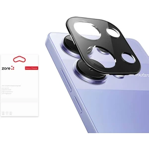 Heptek İletişim Xiaomi Redmi Note 13 Pro 4g Kamera Lens Koruyucu Siyah Çerçeveli Korunaklı (3d K.c)