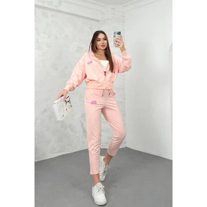 Kadın Barbie Baskılı Eşofman Takımı 3861-24