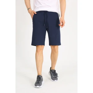 Uomo Park 8043 Pamuklu Belden Bağlamalı Cepli Regular Fit Baskılı Yazlık  Şort