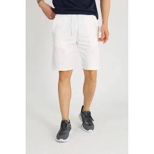 Uomo Park 8043 Pamuklu Belden Bağlamalı Cepli Regular Fit Baskılı Yazlık  Şort