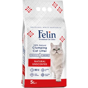 Naturel Kokusuz Topaklanan İnce Taneli Kedi Kumu 5l