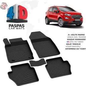 Ford Ecosport 4d Havuzlu Paspas 2017 ve Sonrası