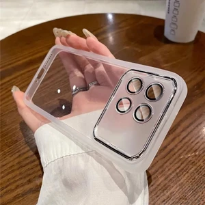 Poco X6 Pro Kamera Koruması Şeffaf Tpu Cep Telefonu Kılıfı (Yurt Dışından)