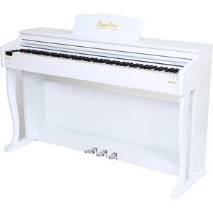 Sapphire SDP-220 Çekiç Aksiyonlu 88 Tuşlu Dijital Piyano - Beyaz