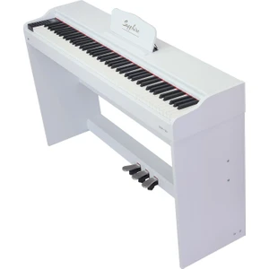 Sapphire SDP-120 Çekiç Aksiyonlu 88 Tuşlu Dijital Piyano - Beyaz