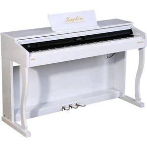 Sapphire SDP-320 Çekiç Aksiyonlu 88 Tuşlu Dijital Piyano - Beyaz
