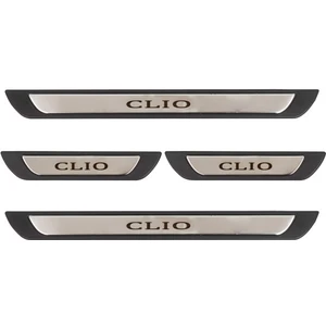 Servet Dizayn Oto Renault Clio  4 Prç. Iç Kapı Eşiği Krom Abs