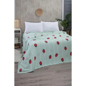 Çarşafı Lastikli Tek Kişilik Pike Yatak Örtüsü 170 x 230
