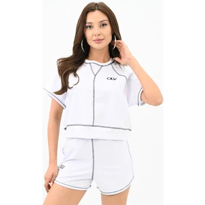 Kadın Ikili Şortlu Takım 3718-23
