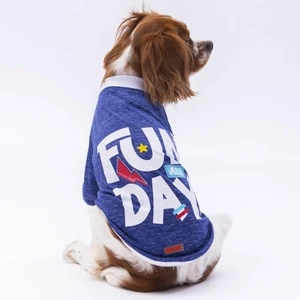 Mavi Fun Day Kedi Köpek Sweati