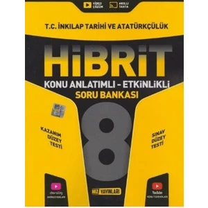 Hız Yayınları 8. Sınıf T.C. İnkılap Tarihi ve Atatürkçülük Hibrit Konu Anlatımlı Etkinlikli Soru Bankası