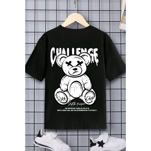 Only Trendwear  Çocuk Challange Baskılı Pamuklu Tshirt