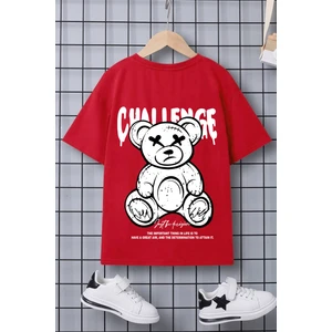 Only Trendwear  Çocuk Challange Baskılı Pamuklu Tshirt