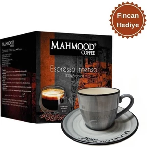 Mahmood Coffee  Espresso Kapsül 7 gr x 16 Adet ve Seramik Fincan